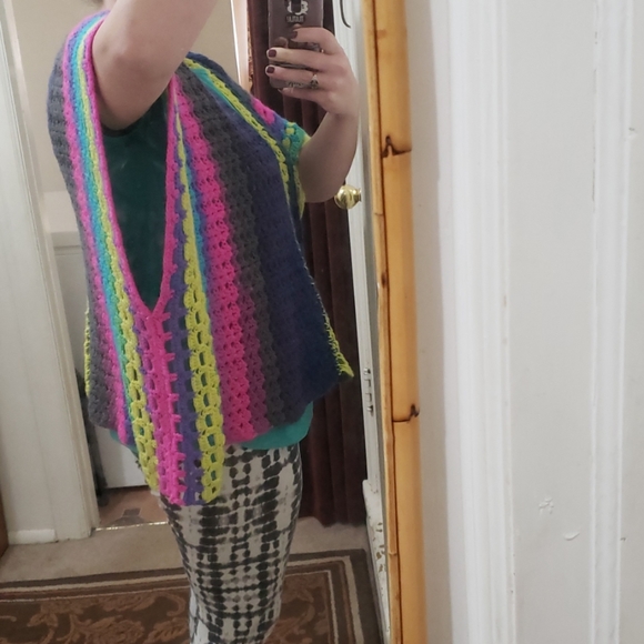 🧶Poncho vest - Picture 4 of 5